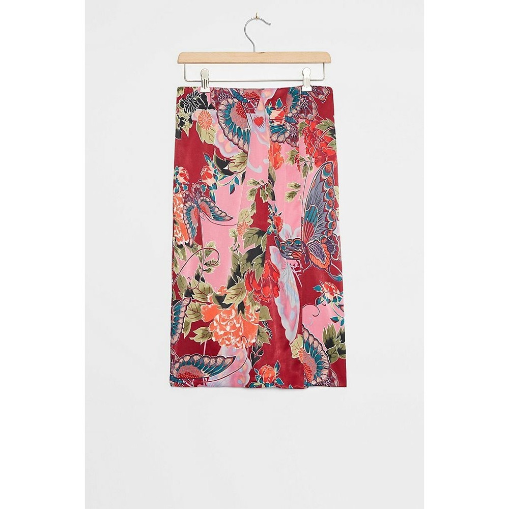 NWT $128 Anthropologie Brina Midi Skirt size 0